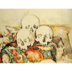 Three Skulls Painting Reproduction
