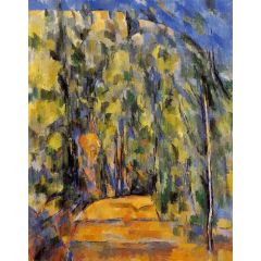 Bend in the Forest Road Painting Reproduction