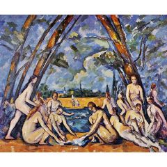 The Large Bathers Painting Reproduction