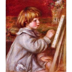 Portrait of Claude Renoir Painting Painting Reproduction