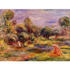 Cagnes Landscape Painting Reproduction