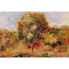 Cagnes Landscape Painting Reproduction
