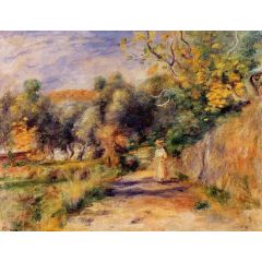 Landscape at Cagnes Painting Reproduction