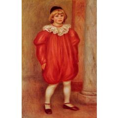 The Clown, also known as Claude Ranoir in Clown Costume Painting Reproduction