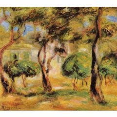 Le Jardin des Collettes Painting Reproduction