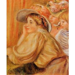 Coco and Two Servants Painting Reproduction