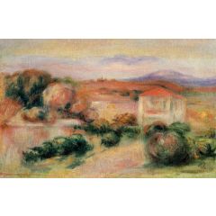White Houses Painting Reproduction