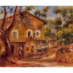 House in Collett at Cagnes Painting Reproduction