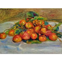 Still Life with Strawberries Painting Reproduction