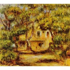 The Farm at Collettes Painting Reproduction