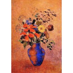 Vase of Flowers Painting Reproduction