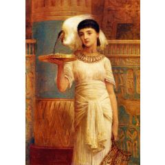 Alethe, Attendent of the Sacred Ibis Painting Reproduction