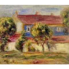 The Artist’s House Painting Reproduction