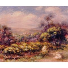 Cagnes Landscape Painting Reproduction