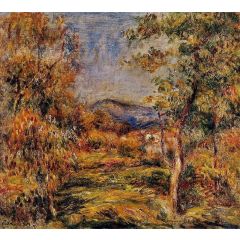 Cagnes Landscape Painting Reproduction