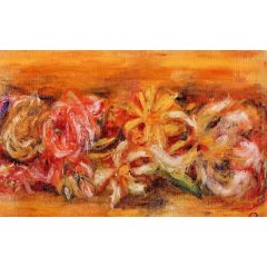 Garland of Flowers Painting Reproduction