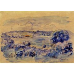 Guernsey Landscape Painting Reproduction
