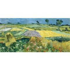 Wheatfields Painting Reproduction