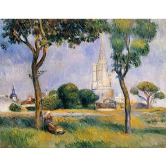 La Poudrerie de la Rochelle Painting Reproduction