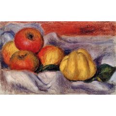 Still Life with Apples Painting Reproduction