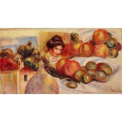 Still Life with Fruit Painting Reproduction