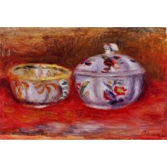 Still Life with Fruit Bowl Painting Reproduction