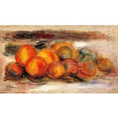 Still Life with Peaches Painting Reproduction