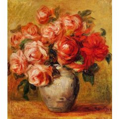Still Life with Roses Painting Reproduction