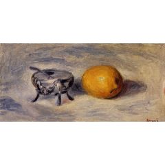 Sugar Bowl and Lemon Painting Reproduction
