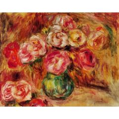 Vase of Flowers Painting Reproduction