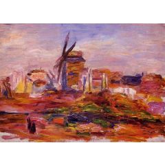 Windmill Painting Reproduction