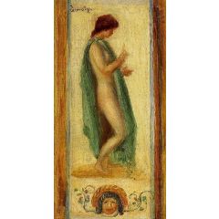 Study of a Woman, for Oedipus Painting Reproduction