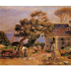 View of Treboul Painting Reproduction