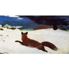 Fox Hunt Painting Reproduction