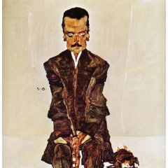 Portrait of the Publisher Eduard Kosmack Painting Reproduction