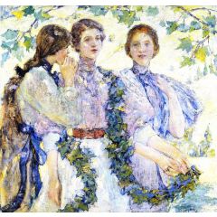 The Trio Painting Reproduction
