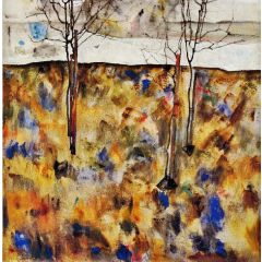 Winter Trees Painting Reproduction