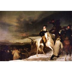 The Passage of the Delaware Painting Reproduction