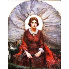 Madonna of the Prarie Painting Reproduction