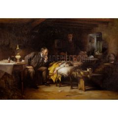 The Doctor Painting Reproduction