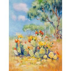 Prickly Pear Painting Reproduction