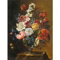 Vase of Flower Painting Reproduction
