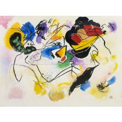 Study for ’Composition VII’ Painting Reproduction