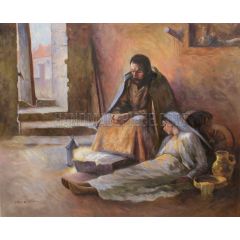 The Nativity Painting Reproduction