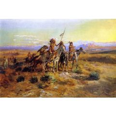 The Scouts Painting Reproduction