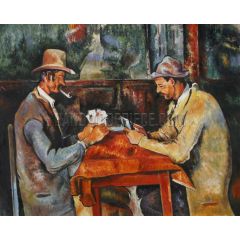 The Card Players Painting Reproduction