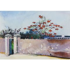 A Wall, Nassau Painting Reproduction