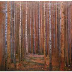 Fir Forest I Painting Reproduction