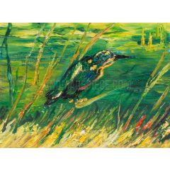 The Kingfisher Painting Reproduction