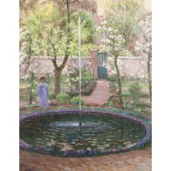 The Jet of Water Painting Reproduction